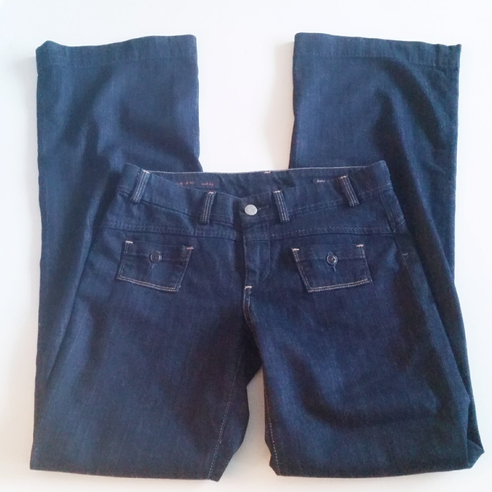 Citizens of Humanity Birkin Wide Leg Stretch Jeans